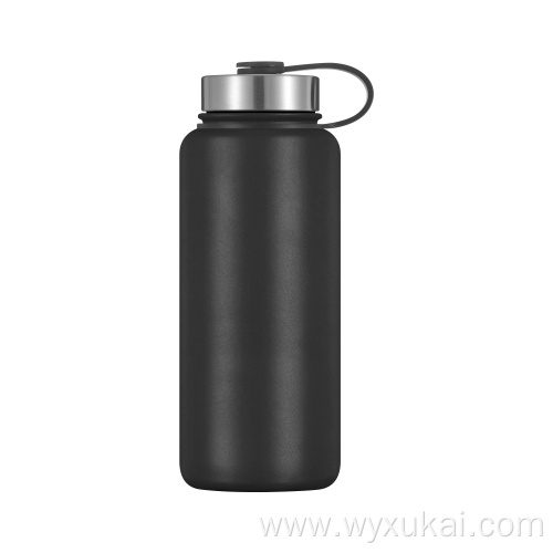 Outdoor portable water cup with attached top customized